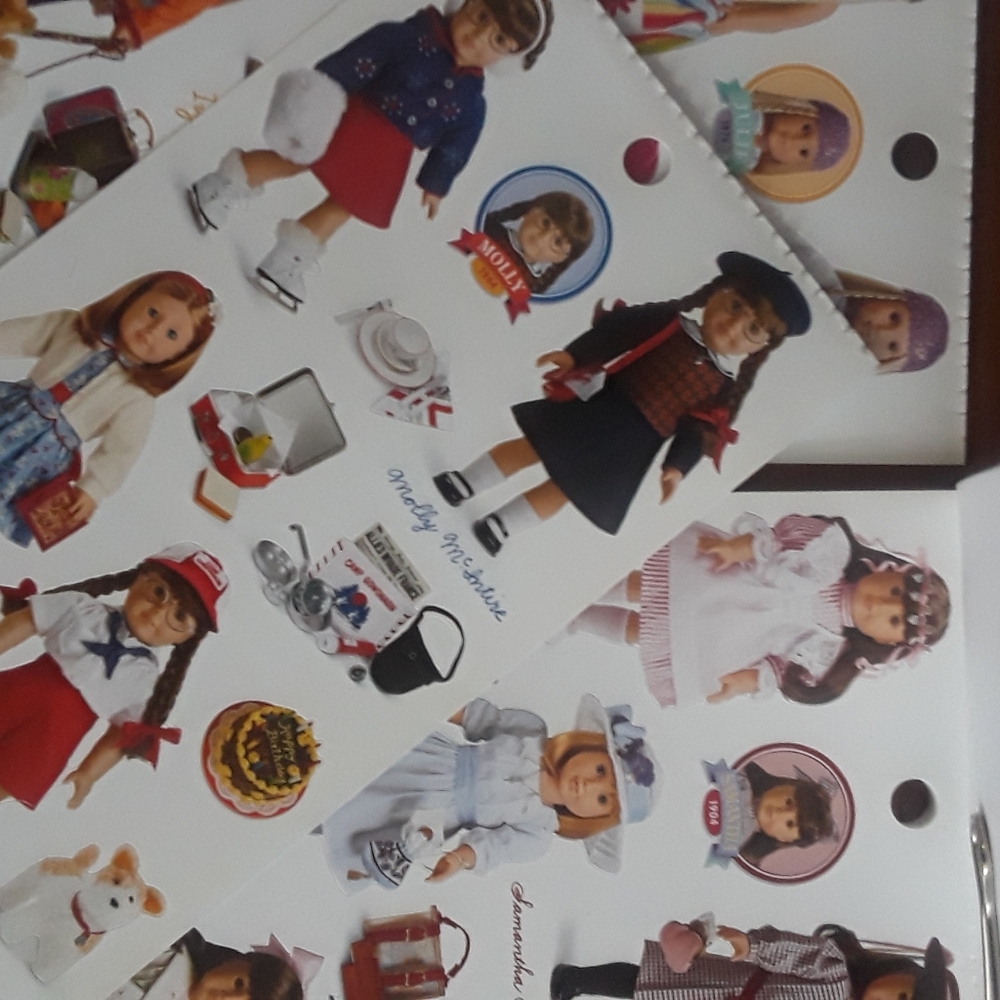 American Girl stickers